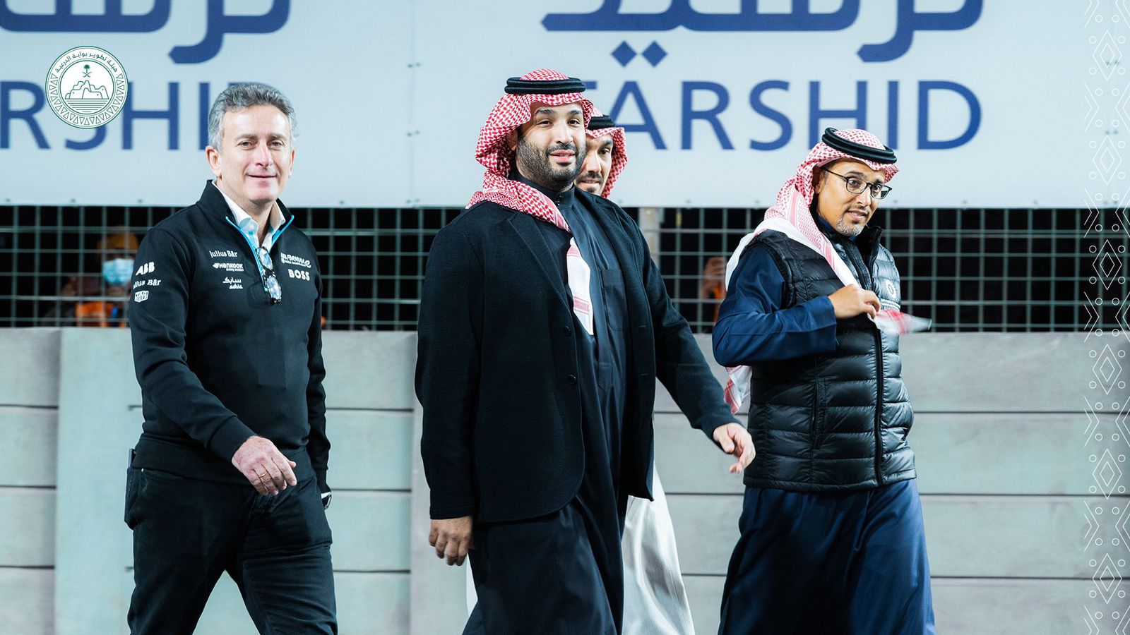 افتتاح بوابة الدرعية بحضور الملك سلمان و ولي العهد